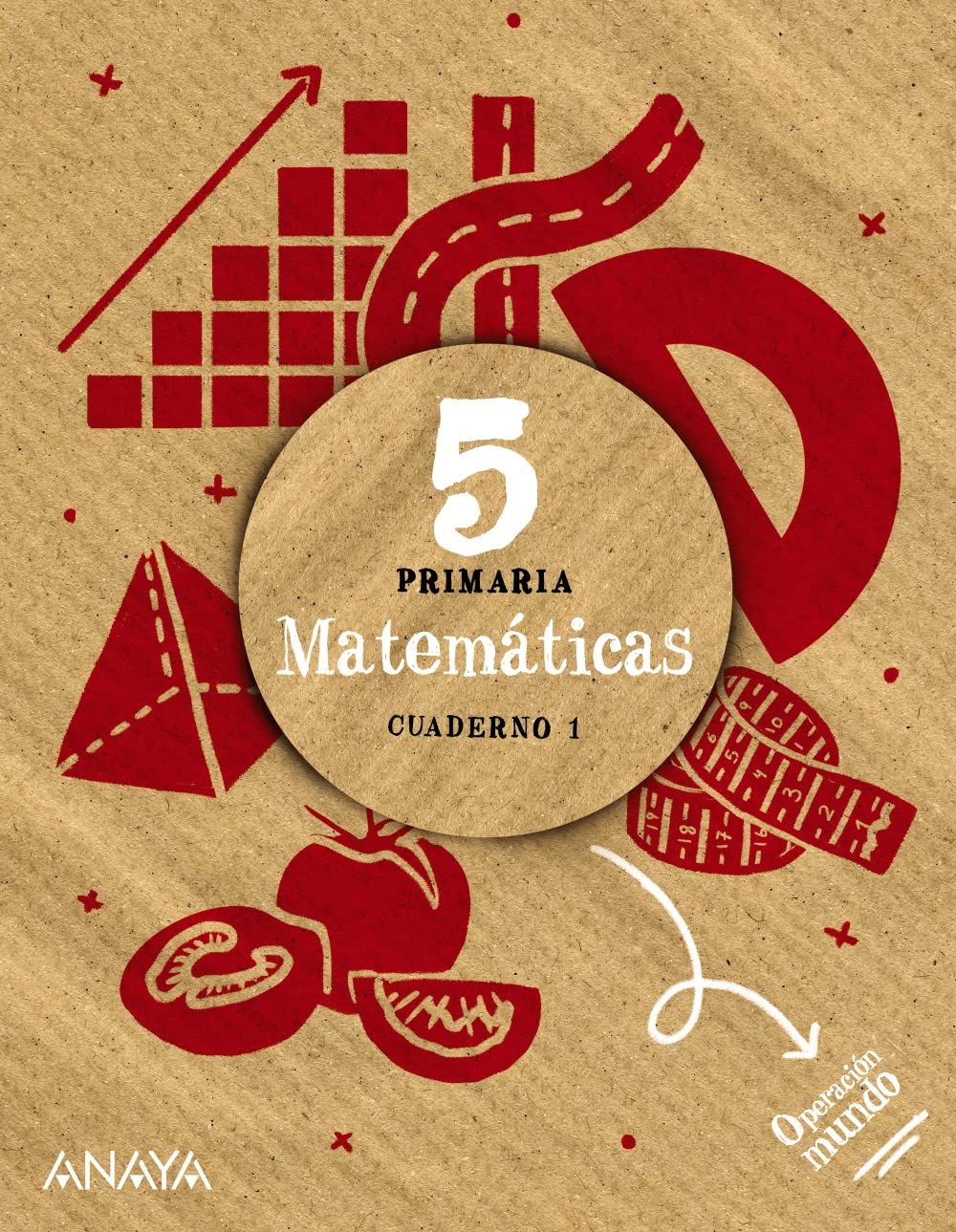 Matematicas 5, Cuaderno 1, Operación Mundo,5ºep