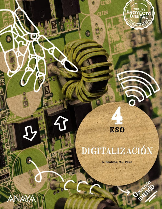 Digitalización, Operación Mundo, 4º eso - BANCO DE LIBROS