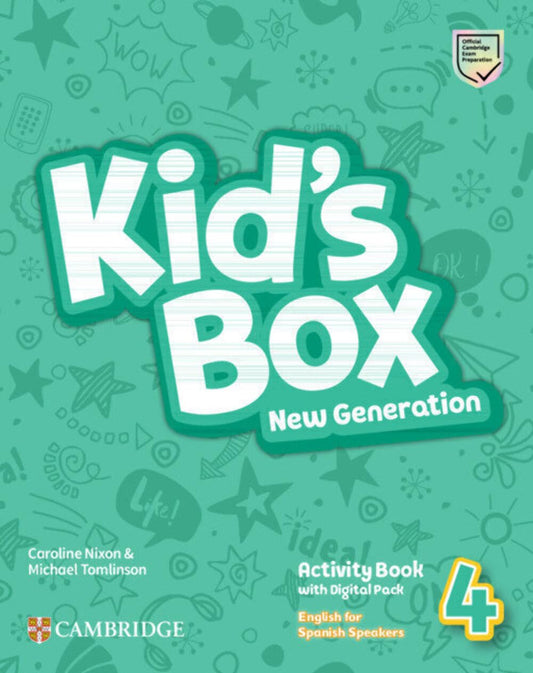 KID´S BOX New Generation Level 4 Activity Book, 4ºep