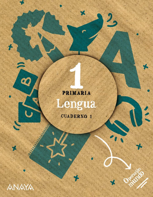 Lengua 1, Cuaderno 1, Operación Mundo, 1ºep