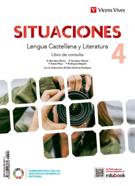 Lengua Castellana y Literatura 4 Libro de Consulta Situaciones, 4ºeso - BANCO DE LIBROS