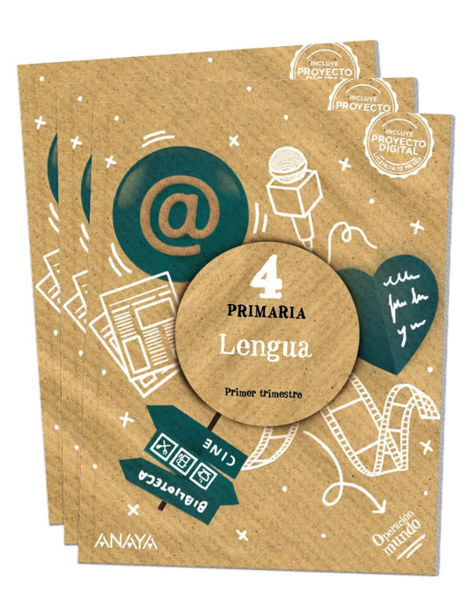 Lengua Trim.4, Operación Mundo, 4º ep - BANCO DE LIBROS