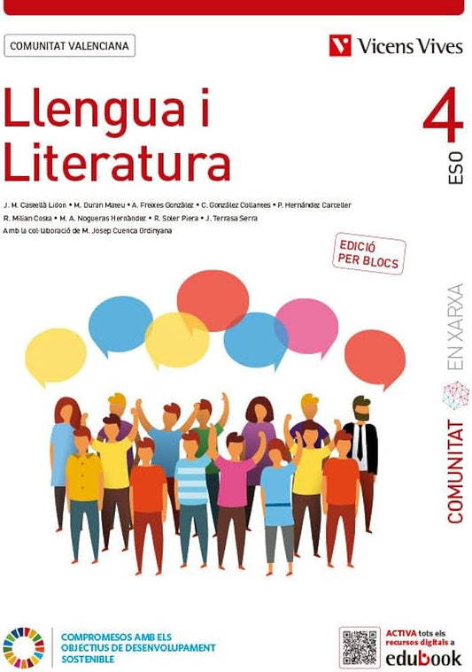 Llengua i Literatura 4 Blocs, 4º eso - BANCO DE LIBROS