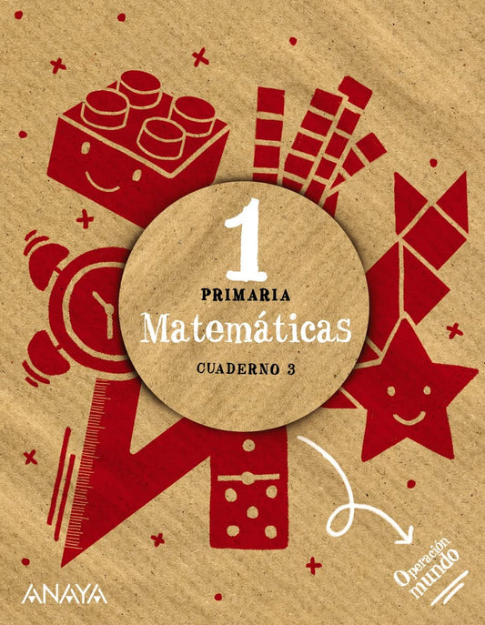 Matematicas 1, Cuaderno 3, Operación Mundo,1ºep