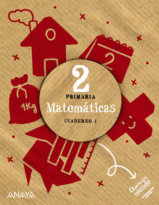 Matematicas 2, Cuaderno 1, Operación Mundo,2ºep