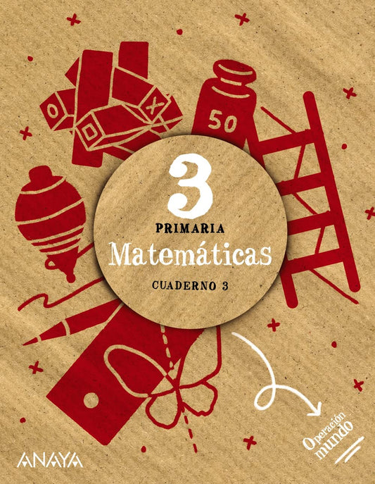 Matematicas 3, Cuaderno 3, Operación Mundo,3ºep