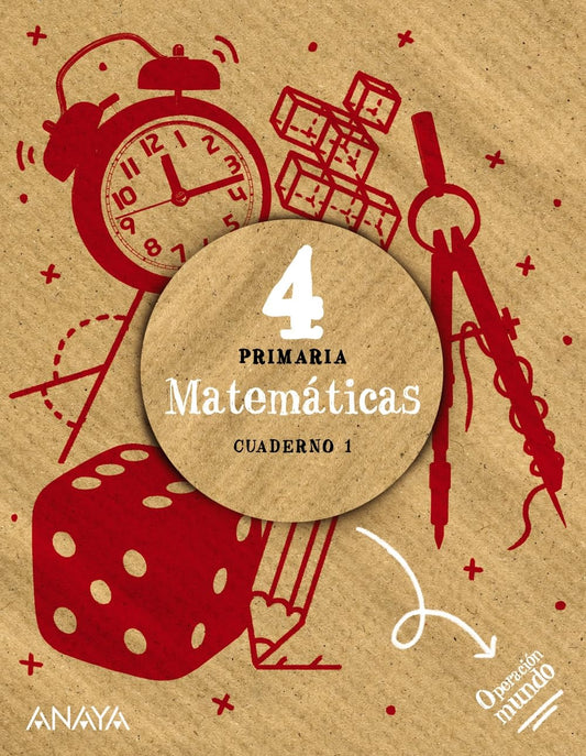 Matematicas 4, Cuaderno 1, Operación Mundo,4ºep