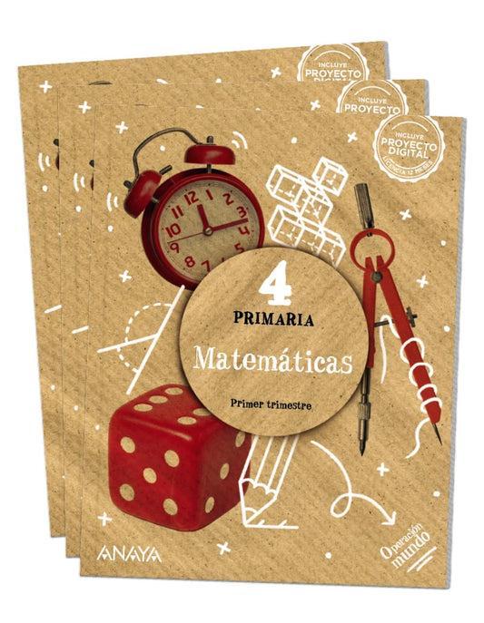 Matemáticas 4,Operación mundo,4ºep