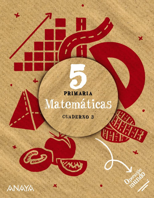 Matematicas 5, Cuaderno 3, Operación Mundo,5ºep