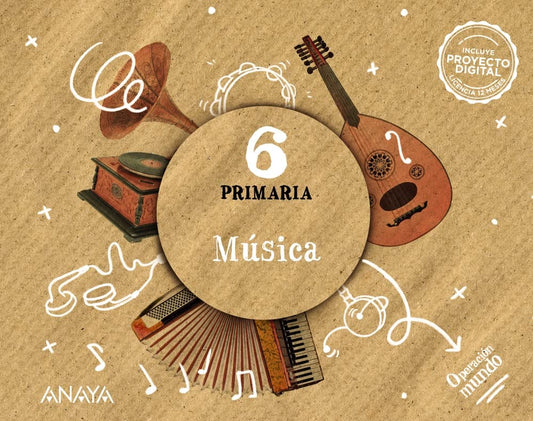 Música 6, Operación Mundo, 6ºep - BANCO DE LIBROS