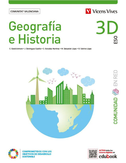 PDC3 - Geografía e Historia 3D diversidad, 3ºeso - BANCO DE LIBROS