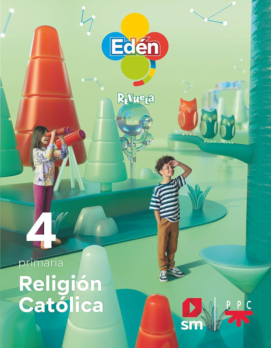Religión Católica, REVUELA, Edén, 4ºep - BANCO DE LIBROS