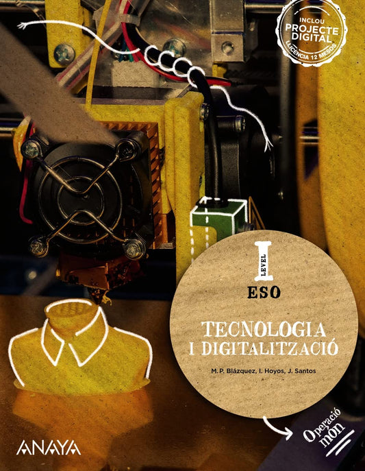 Tecnologia i Digitalització nivell I, Operació Món, 1er ESO - BANCO DE LIBROS
