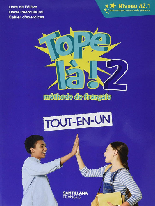 Tope-Là 2 tout en un. Élève + livre + cahier - OPTATIVA