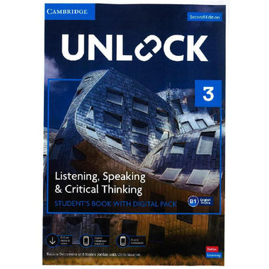Unlock 3 Listening, speaking and critical thinking.Student's Book with digital pack - OPTATIVA